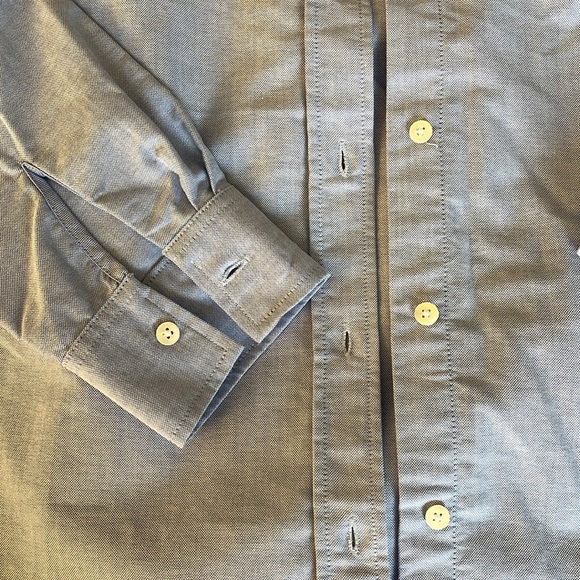 Sezane Tomboy Shirt 100% Organic Cotton Button Down size 38 - Picture 5 of 7